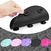 Makeup Brush Cleaner Mat Silicone Brush Cleaning Mat Big Size Make Up Brush Clean Pad With Suction Cup For Makeup Brush Cleaning