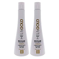 Helis Gold Revitalize Shampoo for Unisex - 10.1 oz, 