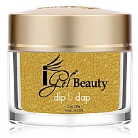 Igel 100 Pure Nail Acrylic Dipping Powder Dip Dap Collection Dd162 Antique Gold