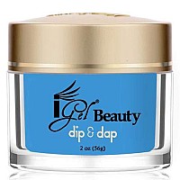 Igel 100 Pure Nail Acrylic Dipping Powder Dip Dap Collection Dd129 Blu Lagoon