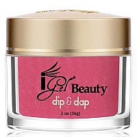 Igel 100 Pure Nail Acrylic Dipping Powder Dip Dap Collection Dd113 Rose Blush