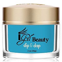 Igel 100 Pure Nail Acrylic Dipping Powder Dip Dap Collection Dd071 Caribbean Sea