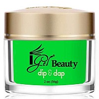 Igel 100 Pure Nail Acrylic Dipping Powder Dip Dap Collection Dd068 Screamingreen