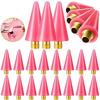 Blulu 16 Pcs Wax Tips For Nail Rhinestones Replacement Diamond Painting Wax Head Tips Rhinestone Picker Tool For Nail Dotting Pe