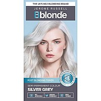 Bblondejerome Russell Semipermanent Silver Grey Toner