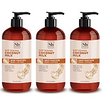 Soapbox Moisturizing Body Lotion Coconut Milk Sandalwood With Aloe And Shea Butter Pack Of 3 Hand Lotion Bottles Vegan Skin