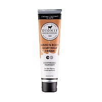 Dionis Goat Milk Skincare 33Oz Creamy Coconut And Oats Scented Hand Body Cream Travel Size For Hydrating Moisturizing