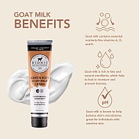 Dionis Goat Milk Skincare 33Oz Creamy Coconut And Oats Scented Hand Body Cream Travel Size For Hydrating Moisturizing