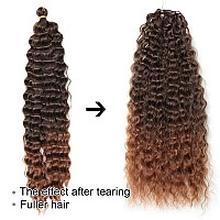 Deep Twist Braid Crochet Hair Curly 22 Inch Deep Wave Crochet Hair For Black Women Braids Ocean Wave Crochet Hair 22 Inch T30 3