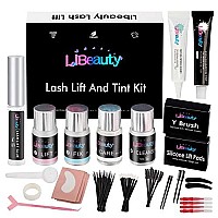 Libeauty Black Lash Lift and color Kit, Brow Lamination and color Kit, Lash Lift Kit, Black color Kit, Voluminous color Make Lash Lifted and Black