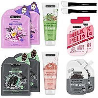 Freeman Facial Mask Anniversary Collection Set, pack of 12