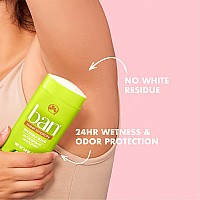 Ban Sweet Simplicity 24Hour Invisible Antiperspirant 26Oz Solid Deodorant Underarm Wetness Protection With Odorfighting In