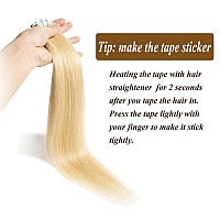 Benehair Remy Tape In Hair Extensions Human Hair Bleach Blonde Seamless Skin Weft Tape In Real Human Hair Extensions Straight Ha