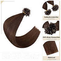 Pre Bonded U Tip Hair Extensions Human Hair 100 Strands Keratin Fushion Nail Tip Human Hair Extensions 100 Real Remy Hair Silky