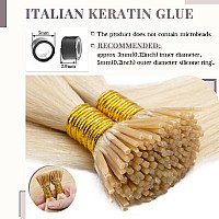 100 Remy I Tip Human Hair Extensions 100 Strandspack Pre Bonded Keratin Stick In Hair Extensions Cold Fusion Hair Piece Long S