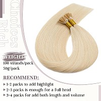 100 Remy I Tip Human Hair Extensions 100 Strandspack Pre Bonded Keratin Stick In Hair Extensions Cold Fusion Hair Piece Long S