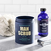 Body Prescriptions Body Scrub For Men2 Pack Ultimate Exfoliating Scrub Infused With Tea Tree In Jar With Twist Top