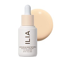 Ilia Super Serum Skin Tint Spf 40 Noncomedogenic Vegan Lightweight To Help Against Blue Light Pollution While Hydratin