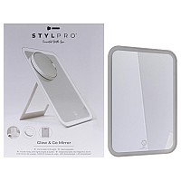 Stylideas Stylpro Glow and Go Travel Mirror - USB Rechargeable