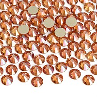 Jollin 2880 Pieces Flatback Rhinestones Glue Fix Crystal Glass Diamantes Gems For Crafting Nail Art Crafts Decorations Clothes S