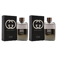 Gucci Guilty EDT Spray for Men, 2 Pack, 1.6