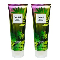 Bath Body Works Waikiki Beach Coconut Ultra Shea Body Cream Lot Of 2 8Oz