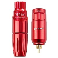 Mast Tour Rotary Pen Machine With Mast Wireless Tattoo Battery Power Kit Supply Red