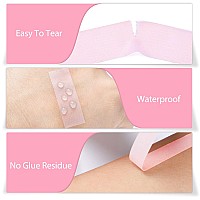 Jassins 6 Rolls Eyelash Tape Adhesive Fabric Eyelash Tapes Adhesive Breathable Micropore Fabric Tape For Eyelash Extension Sup