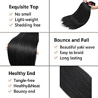 Fayeta Prestretched Braiding Hair Original Kanekalon Braid Hair Extensions Hot Water Setting Crochet Hair Braids Yaki Textur