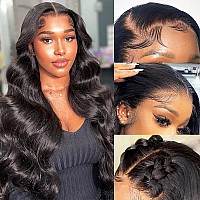 Lapondai 30Inch Body Wave Lace Front Wigs Human Hair 13X4 Glueless Wigs Human Hair Pre Plucked 10A Hd Lace Frontal Wigs Human Ha