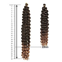 Deep Twist Braid Crochet Hair 28 Inch Braiding Hair For Beauty Synthetic Braids Hair Extension28 Inch T27 3 Pack