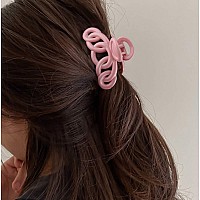 Canitor Hair Clips Set 8Pcs Banana Claw Clips For Thin Hair Nonslip Vines Twining French Design Barrettes