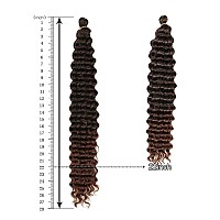 Deep Twist Braid Crochet Hair 28 Inch Braiding Hair For Beauty Synthetic Braids Hair Extension 28 Inch T30 3 Pack