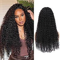 Larima Curly Lace Front Wig Human Hair 13X4 Hd Lace Front Wigs Human Hair Pre Plucked With Baby Hair Kinky Curly Human Hair Wig