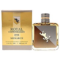 Royal Copenhagen 1775 Monarch Men Edt Spray 34 Oz