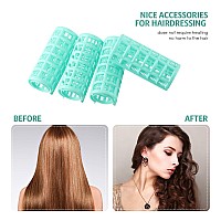 Syhood Hair Roller 12 Pieces Large Size Plastic Hair Rollers With Steel Pintail Comb For Short Hair Long Hair Styling Tools L