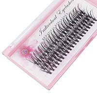 Bodermincer 20D 0.07mm Thickness 8-22mm To Choose Grafting False Eyelashes False Eyelashes Individual Natural Long Mink Fake Eyelashes Extension Handmade (17mm)