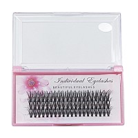 Bodermincer 20D 0.07mm Thickness 8-22mm To Choose Grafting False Eyelashes False Eyelashes Individual Natural Long Mink Fake Eyelashes Extension Handmade (17mm)