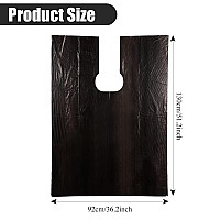 100 Disposable Salon Cape Waterproof Hair Dye Cutting Coloring Apron Shawl Barber Shampoo Cape Black 512 X 362 Inch