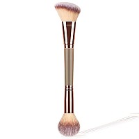 KINGMAS Foundation Makeup Brush, Double Ended Makeup Brushes for Blending Liquid Powder, Concealer Cream Cosmetics, Blush brush