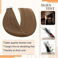 Hairro Tape In Human Hair Extension Remy Tape Ins Glue In Hairpieces Skin Weft Tape On Hair Extensions Long Straight Strong Doub