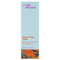 Good Molecules Super Peptide Serum - Anti-aging Facial Serum with Peptides and Copper Tripeptides to Plump and Firm - Water-Based Skincare for Face