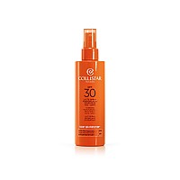 collistar Latte Spray Abbronzante SPF 30 Vitamina E, Superassorbibile e Water-Resistant, Milk Body Lotion 200 ml, 67 Fl Oz, Made in Italy italian import]