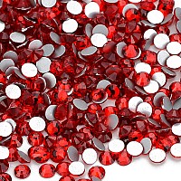 Towenm 3000 Pieces Flatback Rhinestone Crystals Ss6 2Mm Glass Flat Back Crystals For Nail Art Face Craft Glue Fix Flatback Rhi