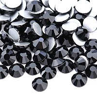 Towenm 1000Pcs Glass Flatback Rhinestones Ss16 4Mm Flat Back Crystals For Craft Clothes Nail Face Art Non Hotfix Round Flatback