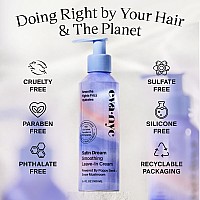 Eva Nyc Satin Dream Smoothing Leavein Cream For Thick Hair Daily Softening Conditioner Gmofree Antifrizz 54 Fl Oz