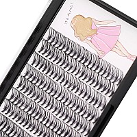 Dedila 822Mm To Choose 20D40D60D80D100D Individual False Eyelashes Makeup Cluster Eyelashes Thickness 007Mm D Curl Natural