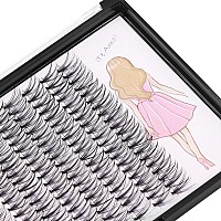 Dedila 822Mm To Choose 20D40D60D80D100D Individual False Eyelashes Makeup Cluster Eyelashes Thickness 007Mm D Curl Natural