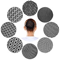 Invisible Ballet Hair Nets For Buns 8 Pieces Dance Hair Covers For Girls And Women Classic Style