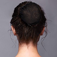 Invisible Ballet Hair Nets For Buns 8 Pieces Dance Hair Covers For Girls And Women Classic Style